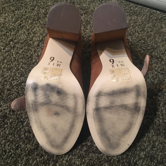 Mix No. 6 brown suede heels - Picture 6 of 7